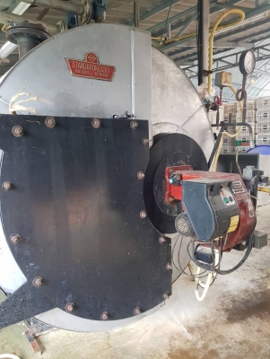 บอยเลอร์2ตัน สแตนดาษคัสเซิ่ลใช้แก๊ซLPG พร้อมใช้250,000 บาท