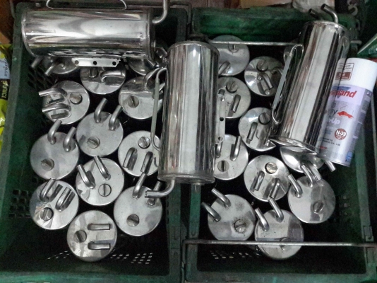 กระบอกสแตนเลสรีแอคเตอร์ แม่เหล็กดูดไม่ติด