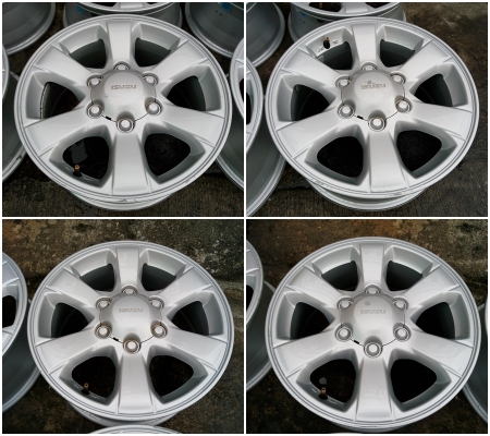 แม็ก Isuzu D-Max ขอบ 16-6-139.7 หลายรุ่น 3500-4000 บาท