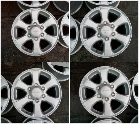 แม็ก Isuzu D-Max ขอบ 16-6-139.7 หลายรุ่น 3500-4000 บาท