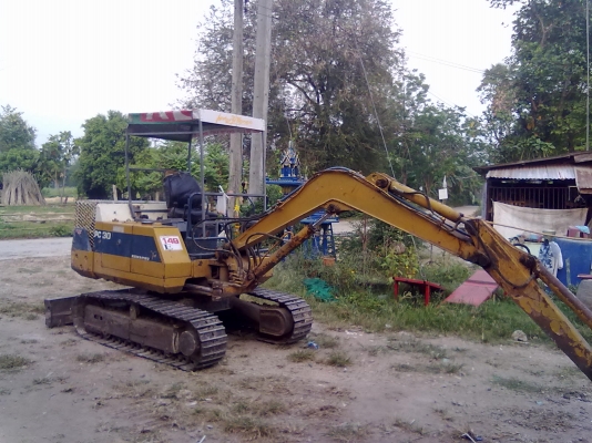 ขายรถแบคโฮพร้อมเทเลอร์แยกกันก็ขายครับ พร้อมใช้สุดสุด