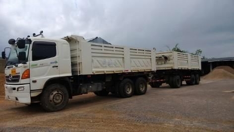 รถฮีโน่ 10 ล้อดั๊ม 380 แรงม้า ปี 53 ( ขายแม่ลูก )  สนใจติดต่อ 081 - 6079515