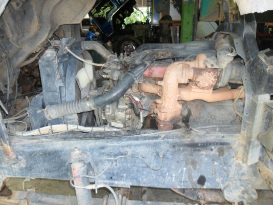 Isuzu Rocky 175 ช่วงล่างใหญ๋ 2 เพลาดั้ม