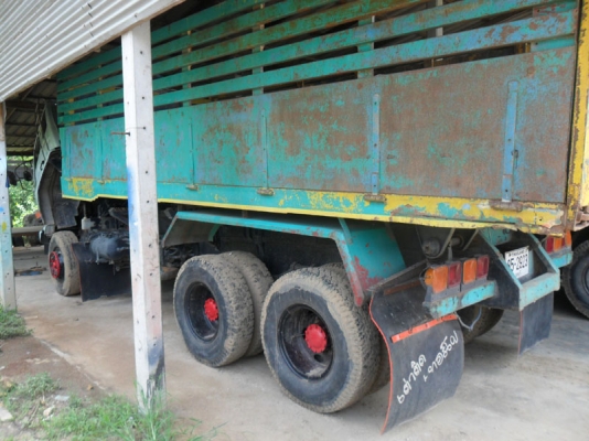 Isuzu Rocky 175 ช่วงล่างใหญ๋ 2 เพลาดั้ม