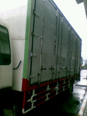 ขายรถ  6 ล้อ ตู้ 10 บาน ยาว  7.20  hino  ff1j  สภาพสวยเดิม รถห้างแท้ รถปี  42 ขาย   950000