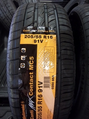 ยางใหม่ 205-55 R16 ปี 13