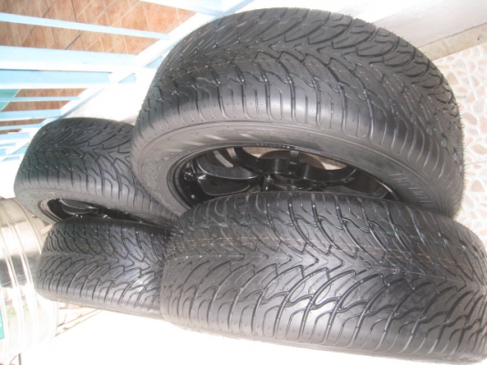 ขายล้อแม็ก CE28N 20" x 9" et 20 6 รู 139.7 +ยางใหม่ปลายปี12 (081-3747940)