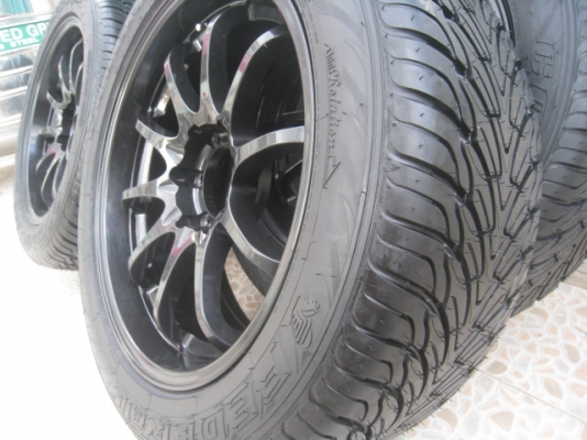 ขายล้อแม็ก CE28N 20" x 9" et 20 6 รู 139.7 +ยางใหม่ปลายปี12 (081-3747940)