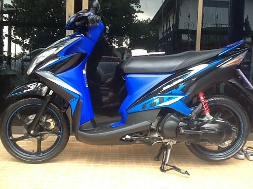 MIO125GTXตัวท็อปล้อแม็กแท้ศูนย์รถปี2012วิ่ง2XXXโลสวยกริ้บๆ