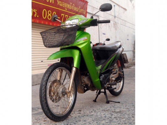 ขออนุญาติขาย  KAWASAKI KAZE 125 รถบ้านเดิมๆ สีเขียวดำ