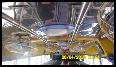 ขายดาวน์!รถบัสพัดลมราคาถูก 250000 บาท  สด 400000  บาท