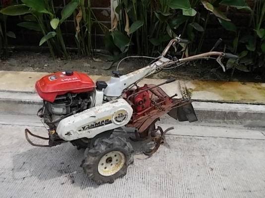 รหัส:13001154รถพรวนดินเดินตามใช้เครื่องG35-ZKขนาด4.5PS.โรตารี่กว้าง50cm.อุปกรณ์ครบชุดทำงานปกติ