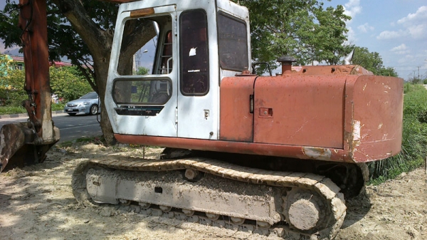 Hitachi EX120 SN : 12H-15666 เอกสารใบแจ้งจำหน่าย เฟรมโซ่หนา