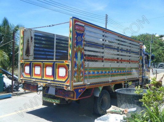 รถบรรทุก 6 ล้อดั๊มพ์ ยี่ห้อ HINO รุ่น HITECH