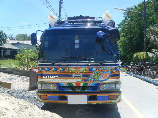รถบรรทุก 6 ล้อดั๊มพ์ ยี่ห้อ HINO รุ่น HITECH