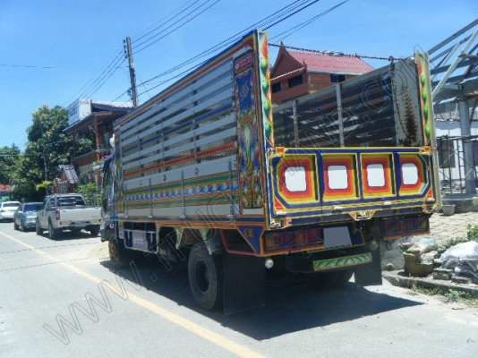 รถบรรทุก 6 ล้อดั๊มพ์ ยี่ห้อ HINO รุ่น HITECH