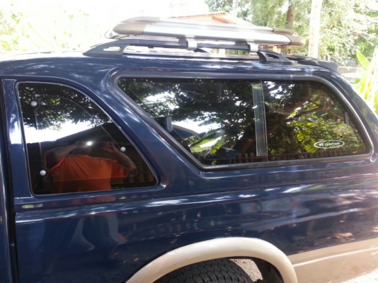 *** ขายถูก 9,500 บาทเท่านั้น *** หลังคารถกระบะ ISUZU แครี่บอยพร้อมเบาะและแอร์หลัง