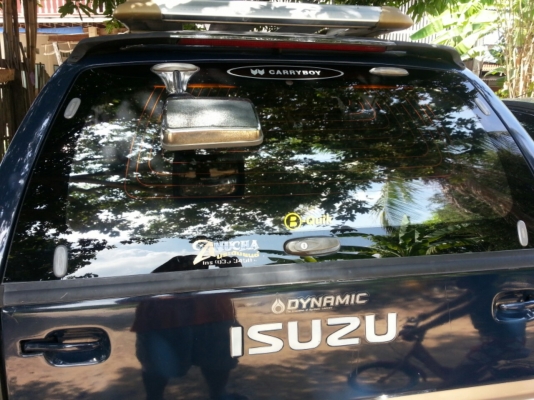 *** ขายถูก 9,500 บาทเท่านั้น *** หลังคารถกระบะ ISUZU แครี่บอยพร้อมเบาะและแอร์หลัง