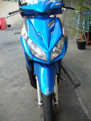 ขาย HONDA CLICK 110 สีน้ำเงิน ดำหัวฉีดประหยัดน้ำมัน