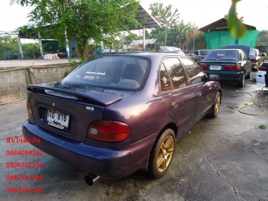 ขาย Hyundai accent วางเครื่อง toyota 4e turbo ราคา 65,000 บาท +++++++++