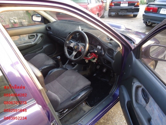 ขาย Hyundai accent วางเครื่อง toyota 4e turbo ราคา 65,000 บาท +++++++++