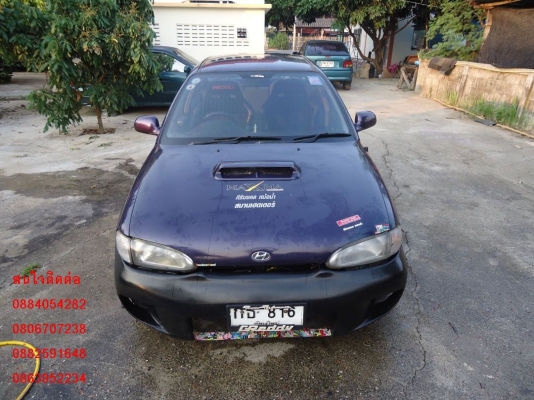 ขาย Hyundai accent วางเครื่อง toyota 4e turbo ราคา 65,000 บาท +++++++++
