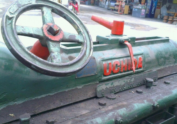 Sell> แท่นไส UCHIDA Japan 24 นิ้ว ปากกา มอเตอร์ พร้อมใช้งาน นครปฐมครับ