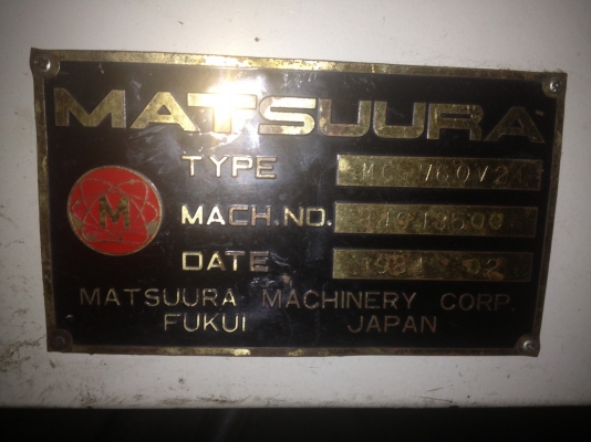 CNC MACHANNING CENTER 4 แกน ญี่ปุ่นแท้ CNC MACHANNING CENTER 4 แกน ญี่ปุ่นแท้