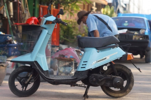 yamaha JOG ตัวคลาสสิก ปีเก่าหาดูยาก