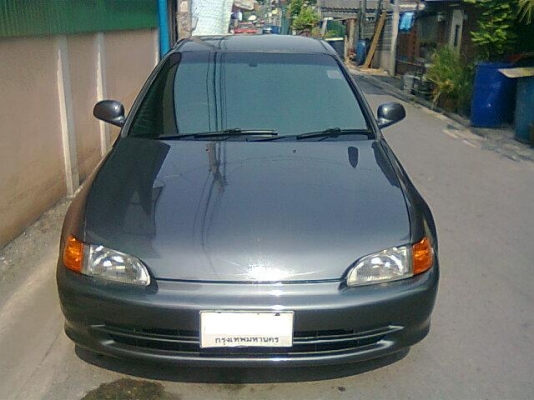 ขาย civic เครื่อง v tec หัวฉีดD16A เกียร์ออโต้ ดิส4ล้อ ไม่เคยติดแก๊สราคาถูกๆต่อรองได้จัดได้