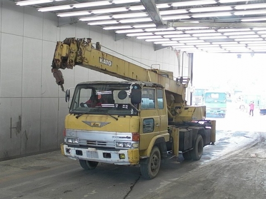 ขายรถ6ล้อติดเครนHINO RANGER เก่าญี่ปุ่น