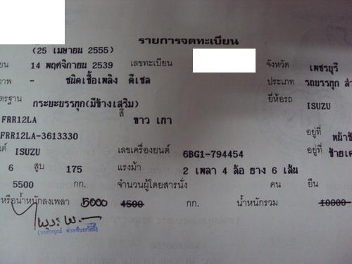 ขาย ISUZU FRR 6 ล้ิอ ยาว 7.20เมตร ยาง9 เครื่อง 6BG1 175แรง โทร 088-4501277 ขาย ISUZU FRR 6 ล้ิอ ยาว 7.20เมตร ยาง9 เครื่อง 6BG1 175แรง โทร 088-4501277