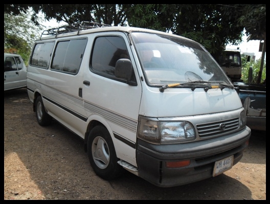 รถตู้หัวจรวด สวยสวยจริงๆ ติดแก๊ส LPG