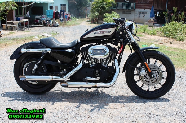 แม็กสิงห์บุรี//HARLEY DAVISSAN SPORTSTER XL1200 R  ปี2006 แต่ง หล่อดครต แนว NIGHTER 295000 ด่วน