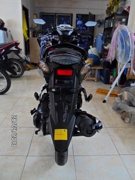 ถูกที่สุด ขาย YAMAHA NOUVO SX 125 หัวฉีด ปี 2012 สี ขาว-ม่วง