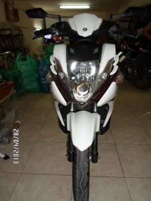 ถูกที่สุด ขาย YAMAHA NOUVO SX 125 หัวฉีด ปี 2012 สี ขาว-ม่วง