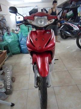 ถูกที่สุด ขายHONDA WAVE 110i หัวฉีด ปี 2010 สี แดง-ขาว