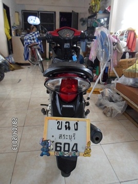 ถูกที่สุด ขายHONDA WAVE 110i หัวฉีด ปี 2010 สี แดง-ขาว
