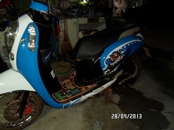 ถูกที่สุด ขายHONDA SCOOPY-i โฉมใหม่ หัวฉีด ปี 2012 สี น้ำเงิน-ขาว ถูกที่สุด ขายHONDA SCOOPY-i โฉมใหม่ หัวฉีด ปี 2012 สี น้ำเงิน-ขาว