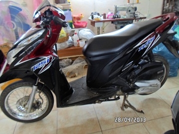 ถูกที่สุด ขายHONDA CLICK 125i หัวฉีด ปี 2012 สี ดำ-แดง ถูกที่สุด ขายHONDA CLICK 125i หัวฉีด ปี 2012 สี ดำ-แดง