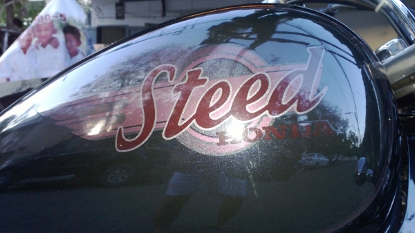 steed 600 ปี94 น้ำมันเครื่องใหม่ ผ้าเบรคหน้าใหม่