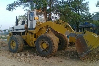 รถตักล้อยางKOMATSU 540 มีตู้แอร์ สภาพพร้อมใช้งาน รถตักล้อยางKOMATSU 540 มีตู้แอร์ สภาพพร้อมใช้งาน
