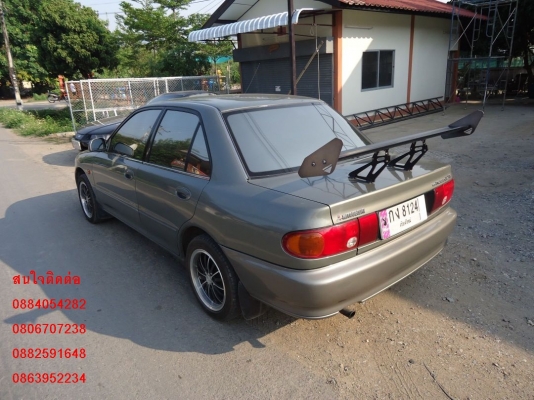 ขาย mitsubishi lancer Ecar เครื่องหัวฉีด ติดแก๊ส LPG รถใช้เอง ++++++++++