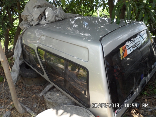 ( ขาย หลังคาไฟเบอร ) tiger d4d ตอนเดียว