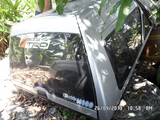 ( ขาย หลังคาไฟเบอร ) tiger d4d ตอนเดียว