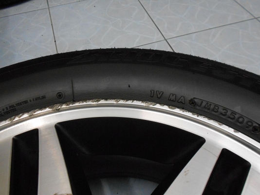 ขายล้อแม็ก Isuzu Hilander ขอบ 16 พร้อมยางบริดสโตน 205/65/16 ปี 09/เทิร์นได้-ใส่ฟรี