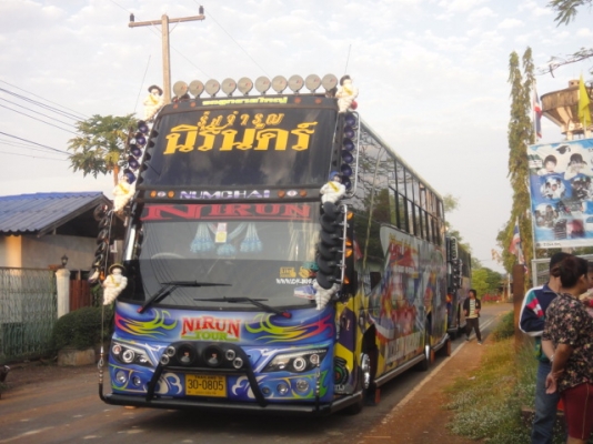 ขายรถบัสพัดลม Benz ตัวถังเชิดชัย