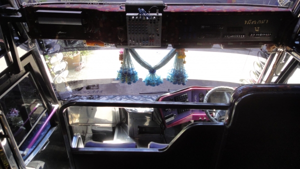 ขายรถบัสพัดลม Benz ตัวถังเชิดชัย