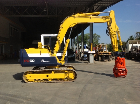 ขาย PC60-6 ติดหัวคีบยกได้สูง4.6เมตร คีบไม้คีบอ้อยขึ้นสิบล้อสบาย เก่าญี่ปุ่น มีวิดีโอการทำงาน ขาย PC60-6 ติดหัวคีบยกได้สูง4.6เมตร คีบไม้คีบอ้อยขึ้นสิบล้อสบาย เก่าญี่ปุ่น มีวิดีโอการทำงาน