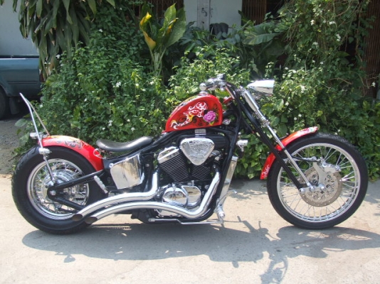 ช๊อปเปอร์ STEED 400 สปริงเกอร์ ปี98 แท้ โอสคูล CUSTOM BIKE !! <<สรรพสามิต>>